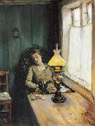 Christian Krohg Trett (Morgenstemning) oil painting artist